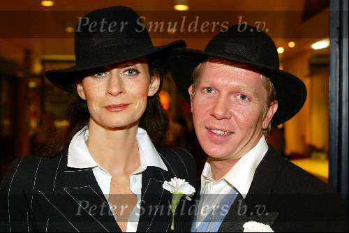 Den Bosch 12 februari 2003
Premiere Chicago den Bosch
Pia Douwes met vriend Paul