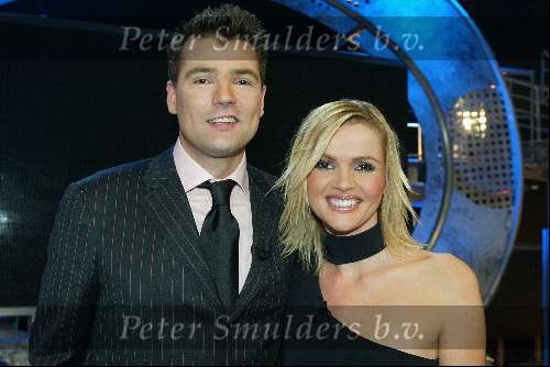 Hilversum 1 februari 2003
Idols opnames met Reinout Oerelmans en Tooske v Breughem
