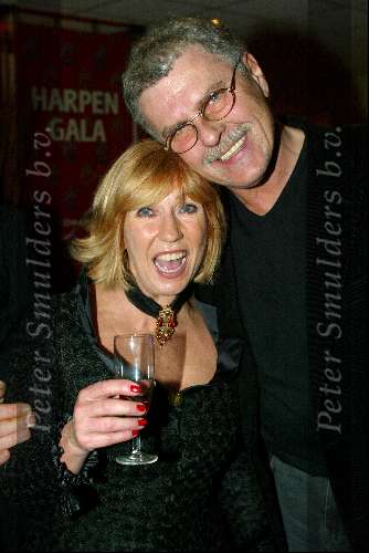 Bussum 24 februari 2003
Uitreiking van de gouden harpen
Willeke ALberti en Robert Long