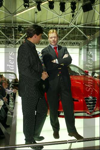 Amsterdam 6 februari 2003
AUTO RAI 2003
Ronald Koeman en Wilfred genee