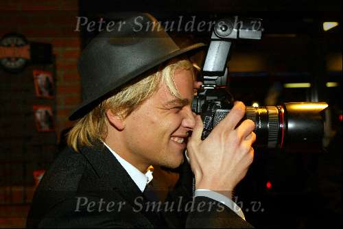 Den Bosch 12 februari 2003
Premiere Chicago den Bosch
Sander Foppele met Canon fotocamera