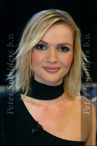 Hilversum 1 februari 2003
Idols opnames met Tooske Breughem