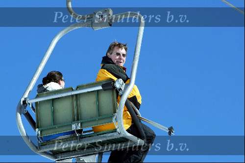 Zurs 23 februari 2003
Ursul de Geerin stoeltjeslift
wintersport