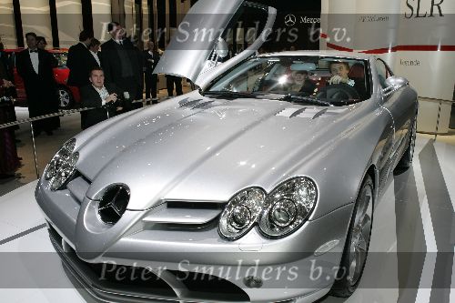 Amsterdam 9 februari 2005
Galavond autorai.
Winston Post in mercedes slr