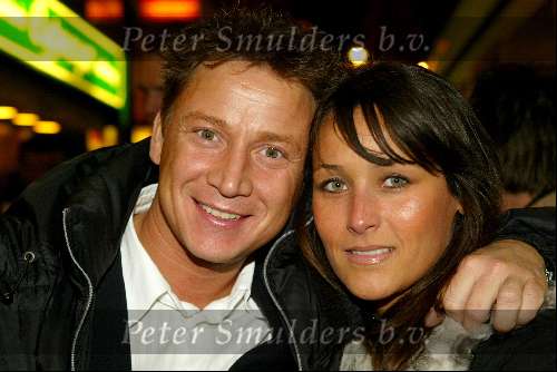 Amsterdam 9 februari 2004
Premiere FEESTJE in Tushinski.
Armando Borsato en vriendin
