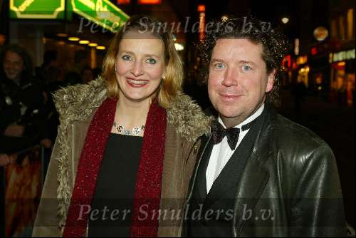 Amsterdam 9 februari 2004
Premiere FEESTJE in Tushinski.
Henkjan Smits met zijn vrouw