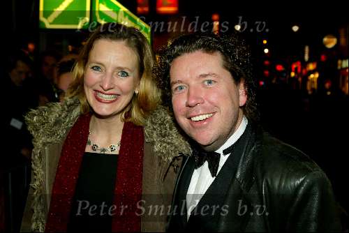 Amsterdam 9 februari 2004
Premiere FEESTJE in Tushinski.
Henkjan Smits met zijn vrouw