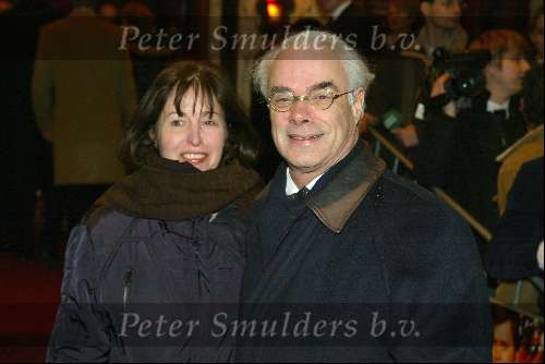 Amsterdam 9 februari 2004
Premiere van FEESTJE in Tuschinski Amsterdam.
Huib Boermans met vrouw