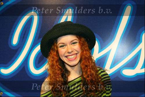Hilversum 24 februari 2004
Presentatie 10 idols finalisten in studio 22.
Irma Idols
