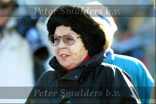 Lech 14 februari 2004
Koningin Beatrix op wintersport in Lech