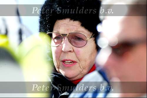 Lech 14 februari 2004
Koningin Beatrix op wintersport in Lech