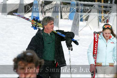 Lech 29 februari 2004
Pieter Storms op skivakantie in Lech met zijn vrouw en kinderen