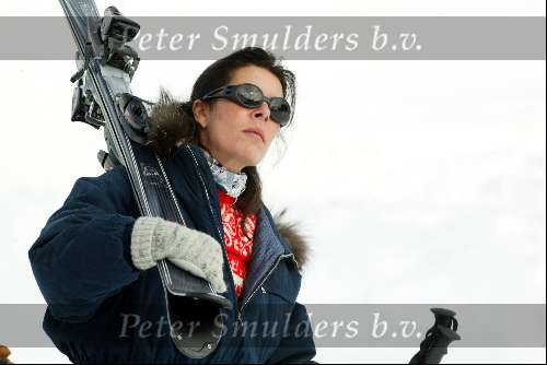 Zurs 13 februari 2004
Prinses Caroline van Monaco 
Wintersport