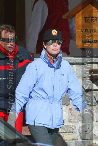 Zurs 15 februari 200
Prinses Caroline v Monaco op vakantie