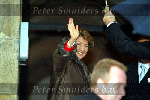 Amsterdam 6 februari 2004
Verjaardag van Koningin Beatrix op paleis op de dam.
Prinses Margriet