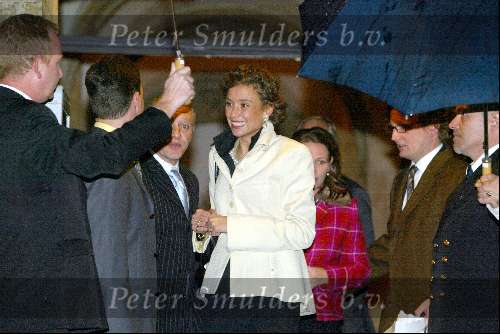 Amsterdam 6 februari 2004
Verjaardag van Koningin Beatrix op paleis op de dam.
Prinses Marilene