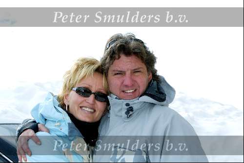 Lech 29 februari 2004
Rene Froger en Natasja Froger op skivakantie in Lech.