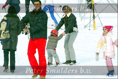 Lech 29 februari 2004
Ruud Gullit op skivakantie in Lech met Estelle en Joelle