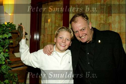 Bussum 10 februari 2004
Uitreiking van de gouden harpen in het spant.
Thomas Berger en Riny Schreienberg