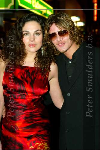 Amsterdam 9 februari 2004
Premiere van FEESTJE in Tuschinski Amsterdam.
Tygo Gernandt met vriendin Anne