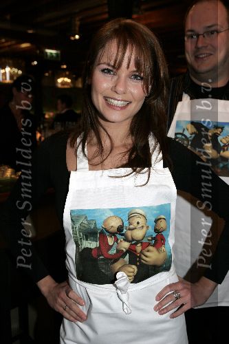 Amsterdam 23 februari 2005
Presentatie dvd Popeye in restaurant Fifteen.
Angela Schijf