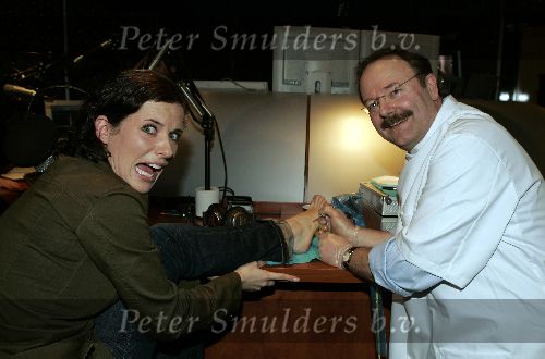 Hilversum 9 februari 2005
Aukje v Ginneken met tatoeage op voetl
Tatoo Bob