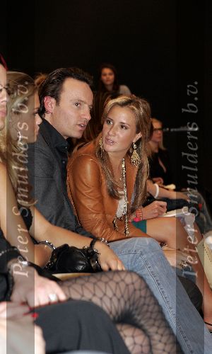 Amsterdam 1 februari 2005
Modeshow Judith Osborne in Amstel Hotel.
Michael Lingg en Chantal Bles
