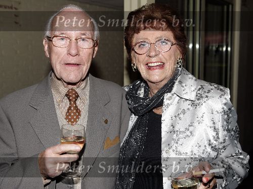 Bussum 16 februari 2005
Uitreiking gouden harpen in t spant in bussum.
Eddy Christiani met vriendin
Peter Smulders bv