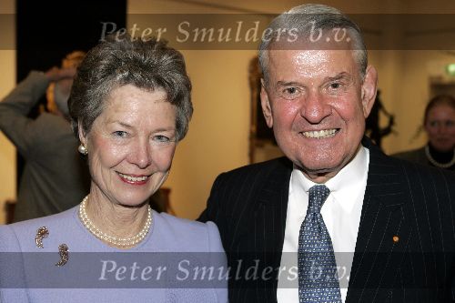 Amsterdam 24 februari 2005
Presentatie boek Thomas Lepeltak bij Sotheby\'s
Jaap Rost Onnes met zijn vrouw