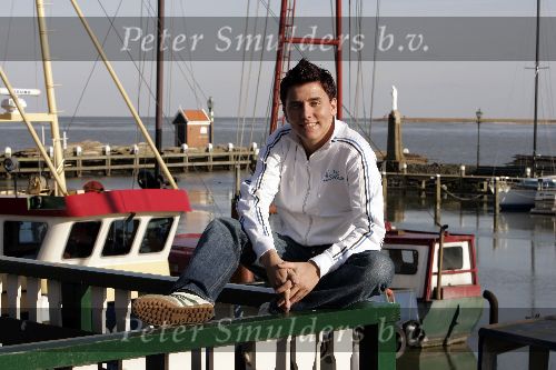 Volendam 28 februari 2005
Jan Smit in Volendam bij cafe Old Dutch
