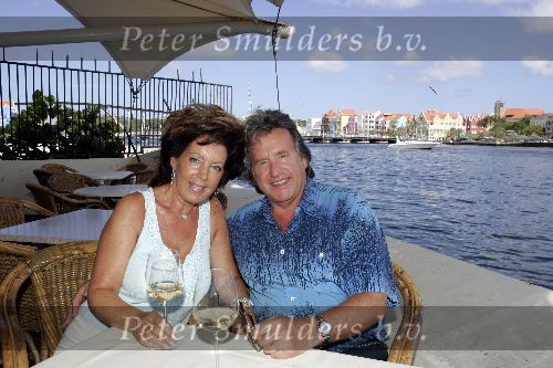 Curacao 18 februari 2005
Lee Towers met zijn vrouw Laura