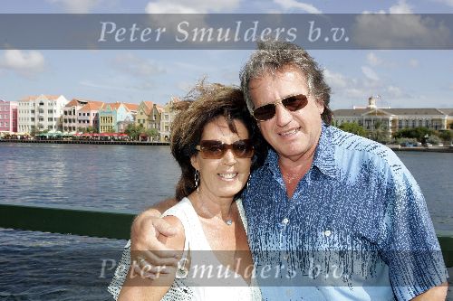 Curacao 18 februari 2005
Lee Towers met zijn vrouw Laura