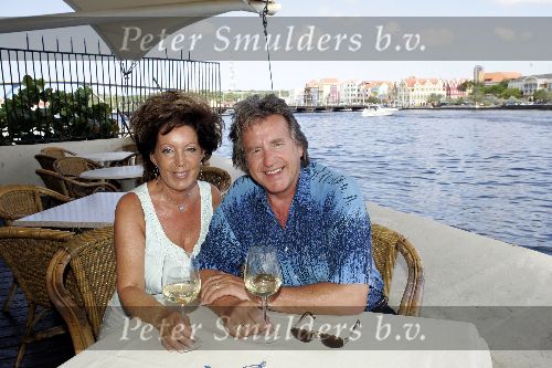 Curacao 18 februari 2005
Lee Towers met zijn vrouw Laura