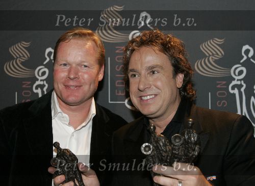 Amsterdam 14 Februari 2005
Uitreiking Edison Music Awards 2005
Marco Borsato met Ronald Koeman