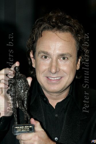 Amsterdam 14 Februari 2005
Uitreiking Edison Music Awards 2005
Marco Borsato winnaar van 3 Edisons
Beste Zanger DVD \