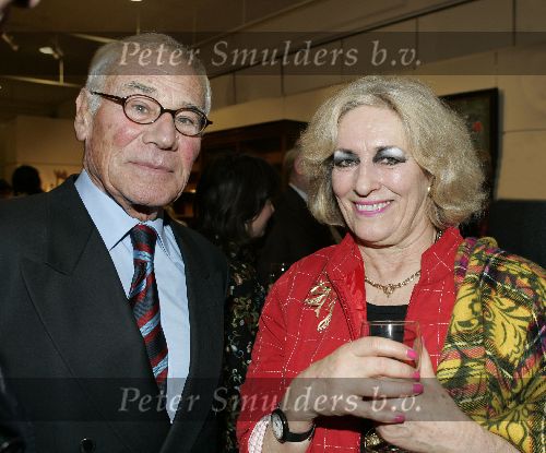 Amsterdam 24 februari 2005
Presentatie boek Thomas Lepeltak bij Sotheby\'s
Marthe Rohling met Gregor Frenkel Frank