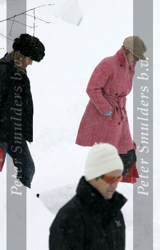 Lech 14 februari 2005
Prinses Laurentien en Maxima winkelen in Lech