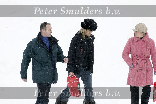 Lech 14 februari 2005
Prinses Laurentien en Maxima winkelen in Lech