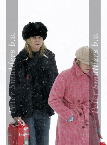 Lech 14 februari 2005
Prinses Laurentien en Maxima winkelen in Lech