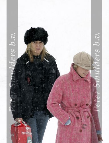 Lech 14 februari 2005
Prinses Laurentien en Maxima winkelen in Lech