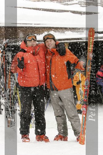 Lech 13 februari 2005
Michiel Mol en Lodewijk Varossiau in Lech
