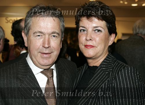 Amsterdam 24 februari 2005
Presentatie boek Thomas Lepeltak bij Sotheby\'s
Otto Lenselink met vrouw
