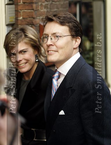 Leiden 8 februari 2005
Prinses Laurentien en Prins Constantijn