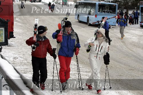 Lech 11 februari 2005
Prins Constantijn en Prinses Laurentien op wintersport.