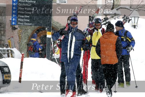 Lech 14 februari 2005
Prins Willem Alexander skien in Lech