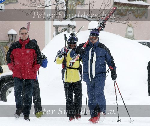 Lech 14 februari 2005
Prins Willem Alexander skien in Lech