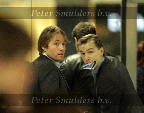 Schiphol 27 februari 2005
Robbie Witschge en Richard Witschge op schiphol