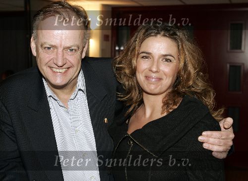 Bussum 16 februari 2005
Uitreiking gouden harpen in Spant  in Bussum.
Riny Schreyenberg met vriendin