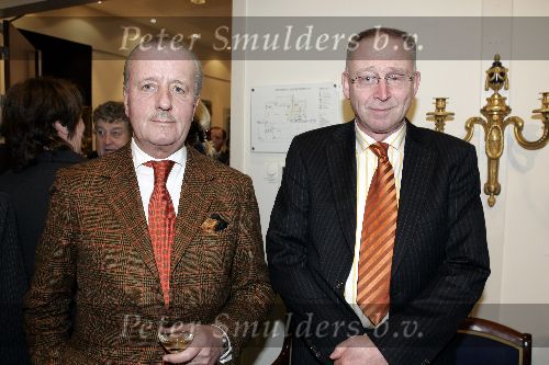 Amsterdam 24 februari 2005
Presentatie boek Thomas Lepeltak bij Sotheby\'s
Theo Hiddema en Harmen Roelant