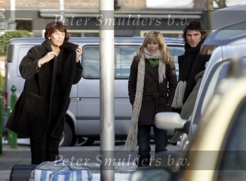 Amsterdam 27februari 2005
Wendy v Dijk haalt Sem bij Xander de Buisonje